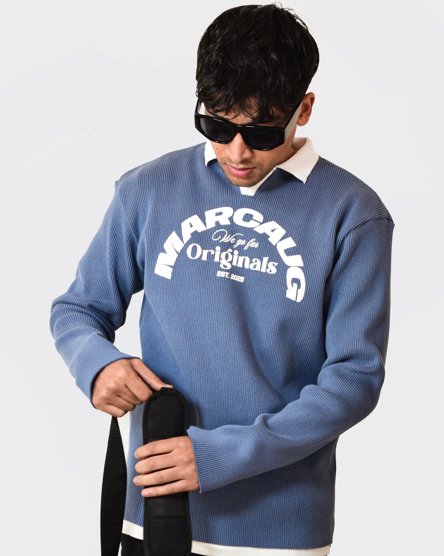 FULL SLEEVE RIB SWEATER