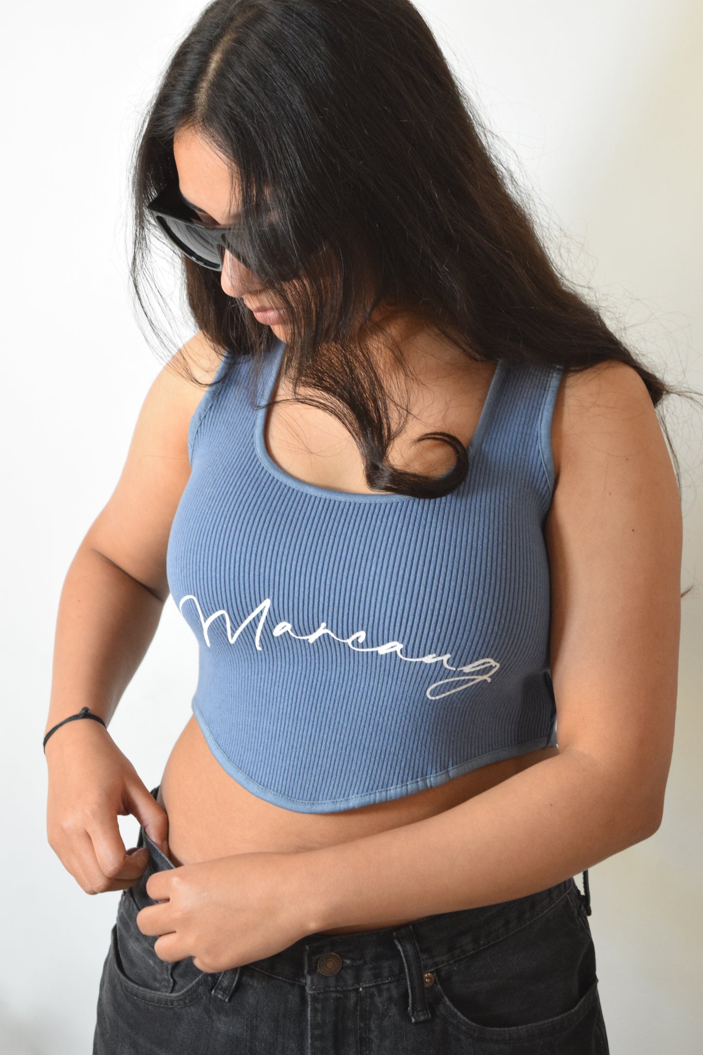 TERRY LUXE CROP TOP
