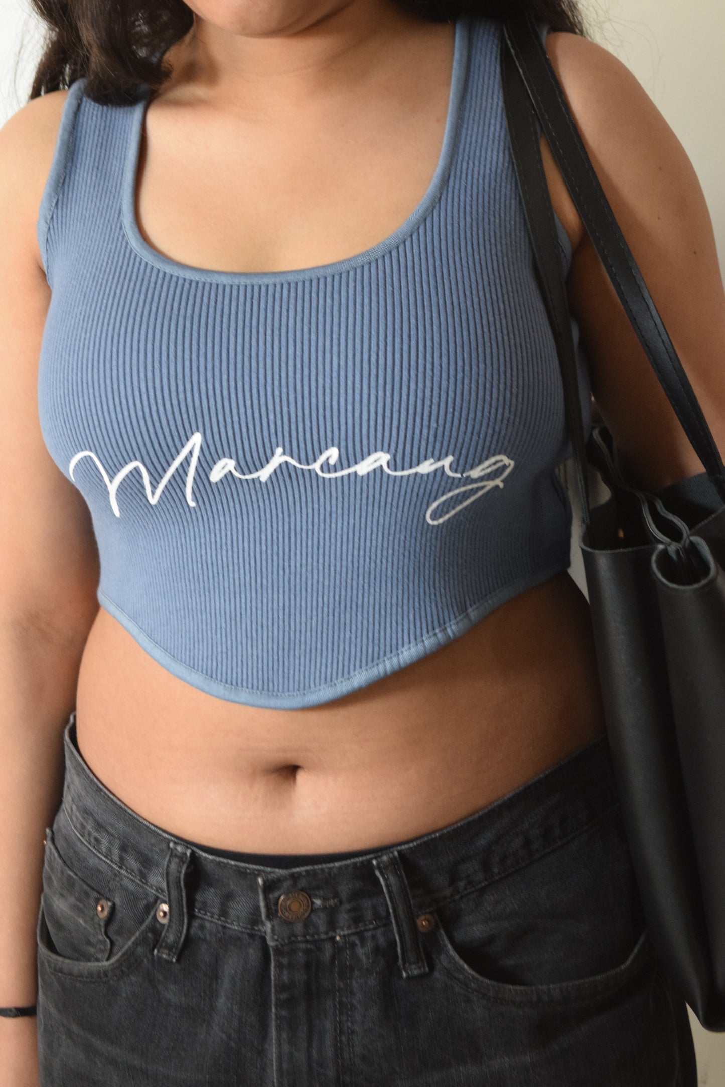 TERRY LUXE CROP TOP