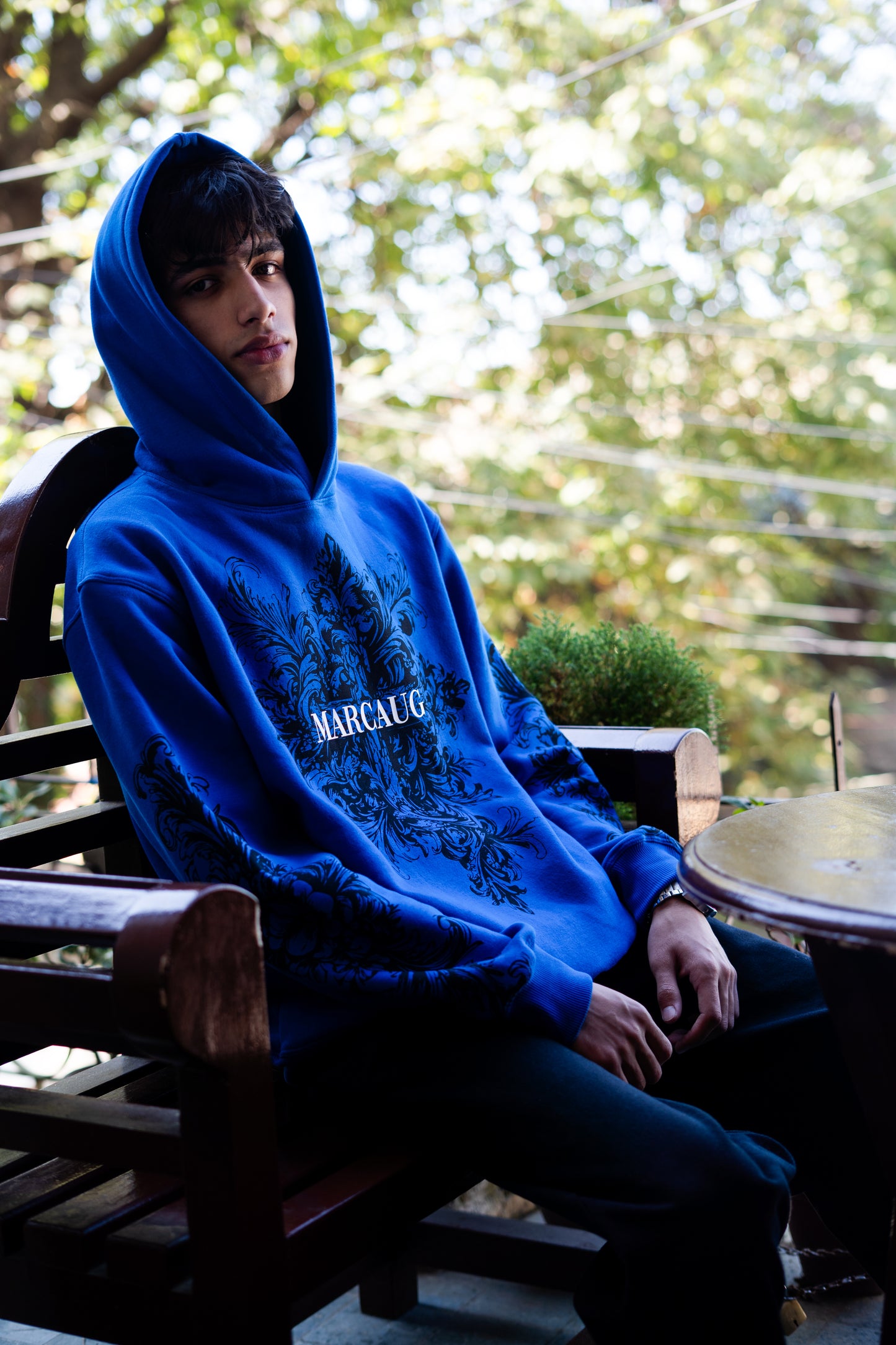 SEDUCE AND DESTORY BAROQUE HOODIE