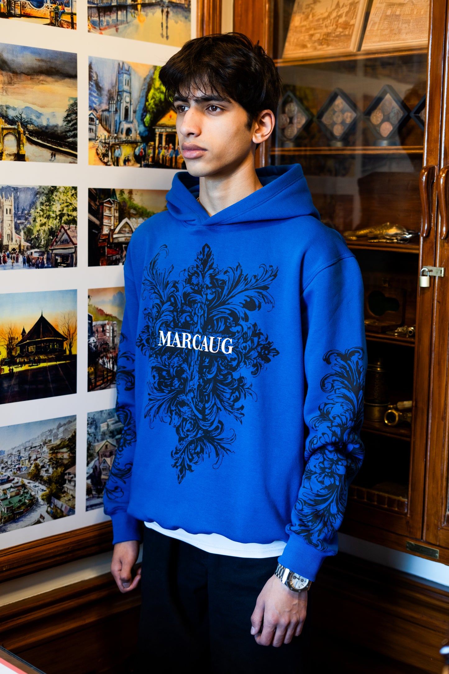SEDUCE AND DESTORY BAROQUE HOODIE