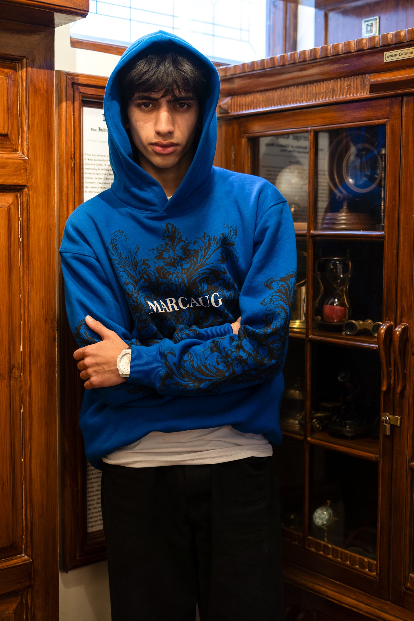 SEDUCE AND DESTORY BAROQUE HOODIE