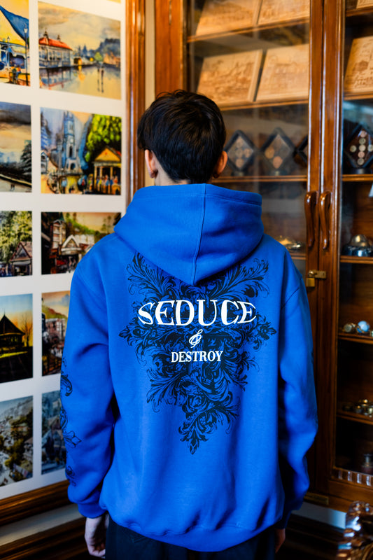 SEDUCE AND DESTORY BAROQUE HOODIE