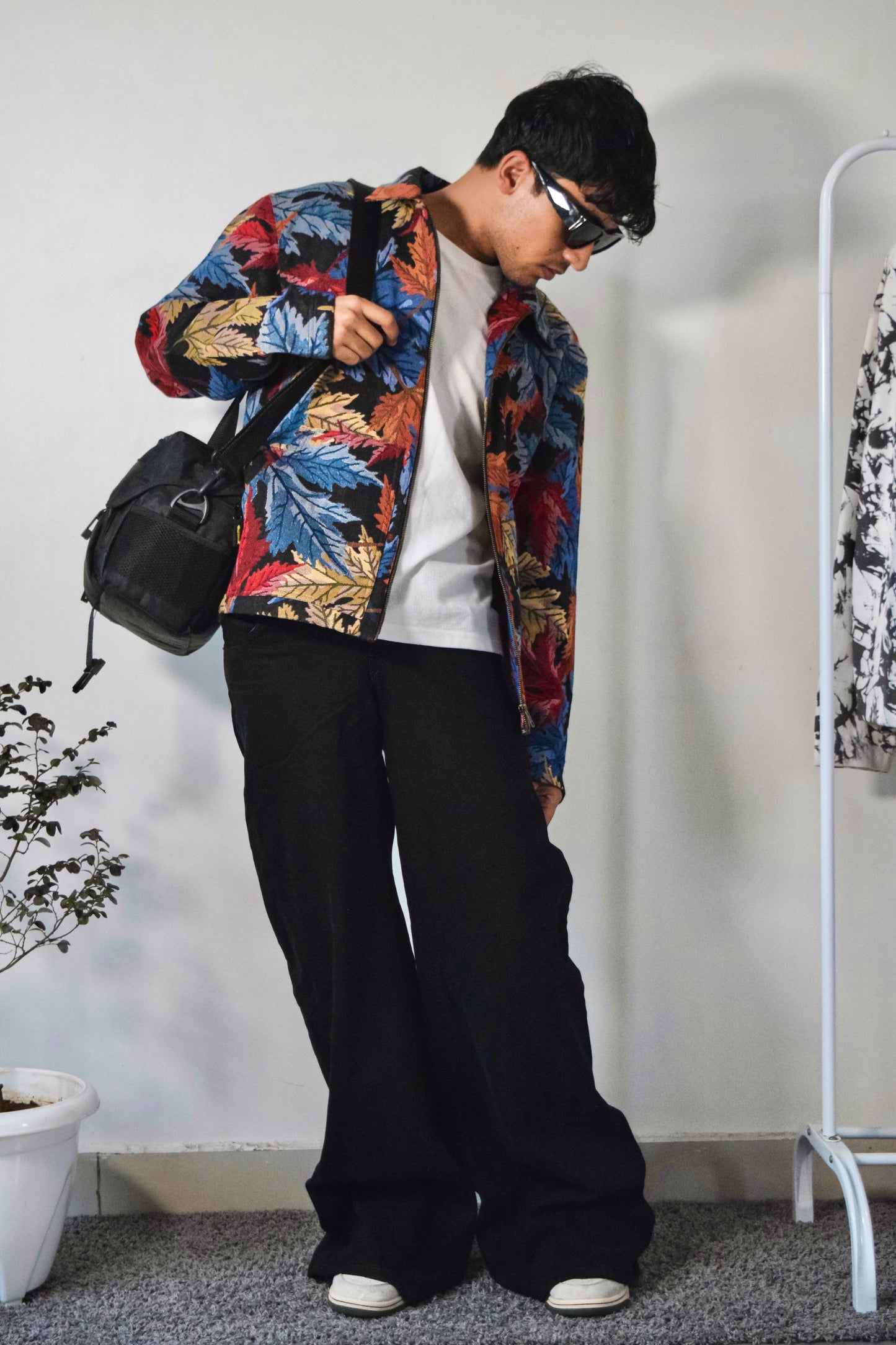 LEAF JACQUARD JACKET