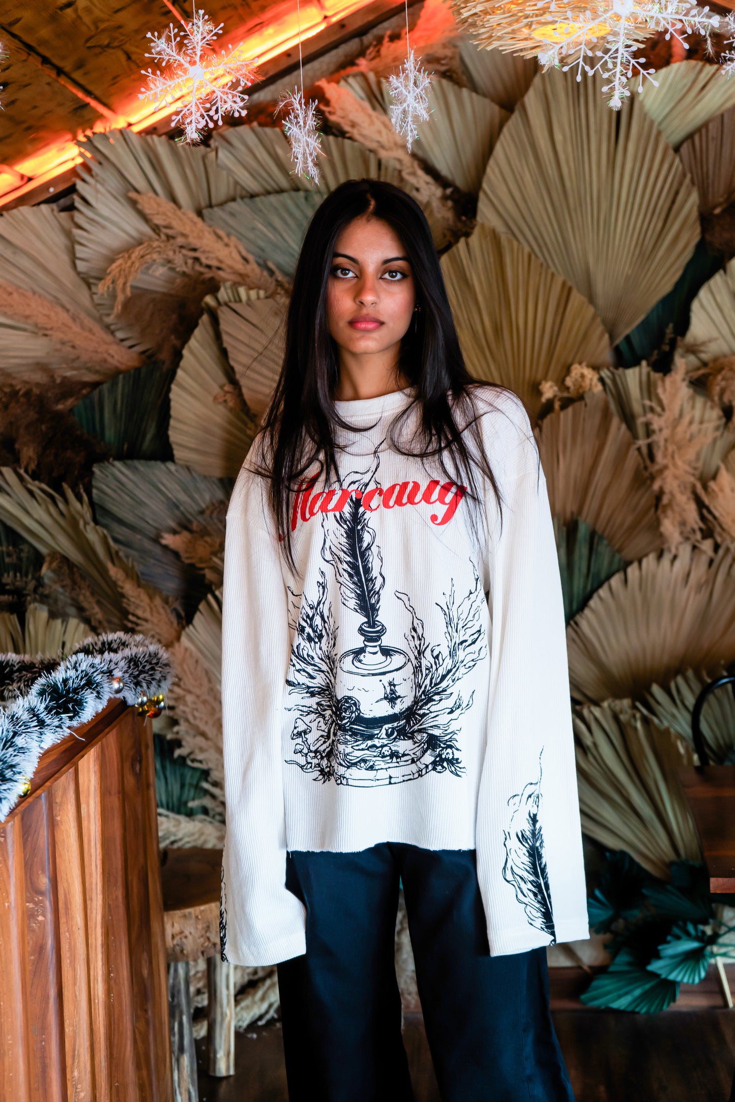 INK & QUILL FULL SLEEVES TEE