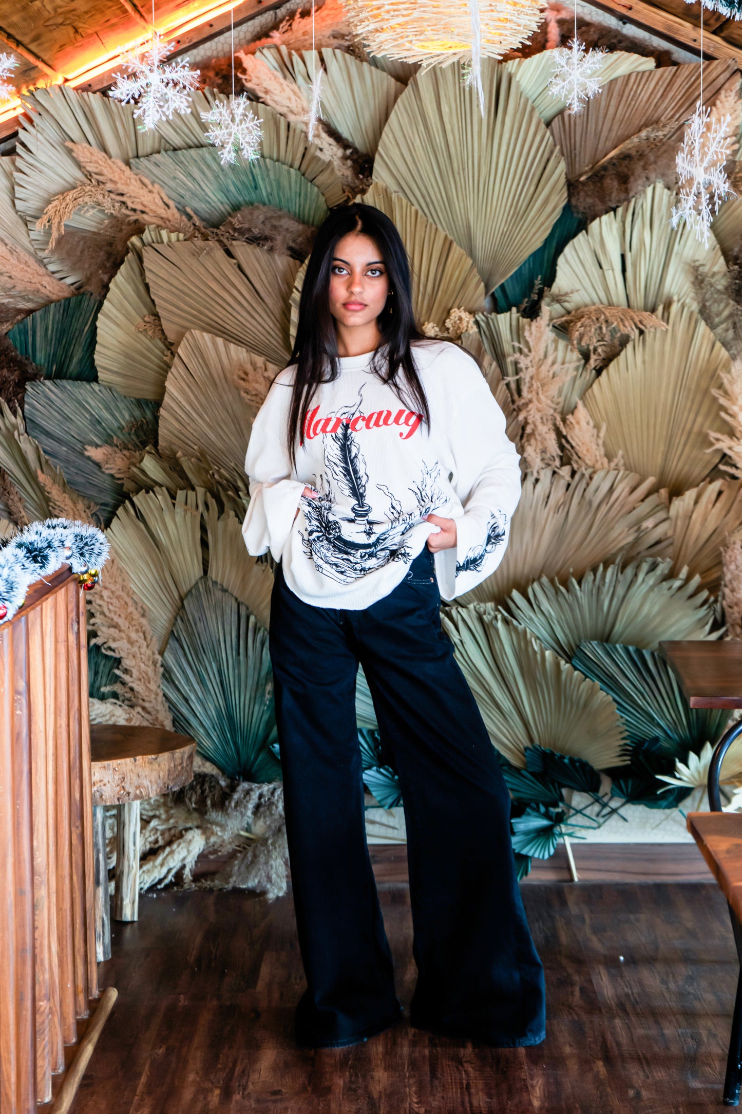 INK & QUILL FULL SLEEVES TEE