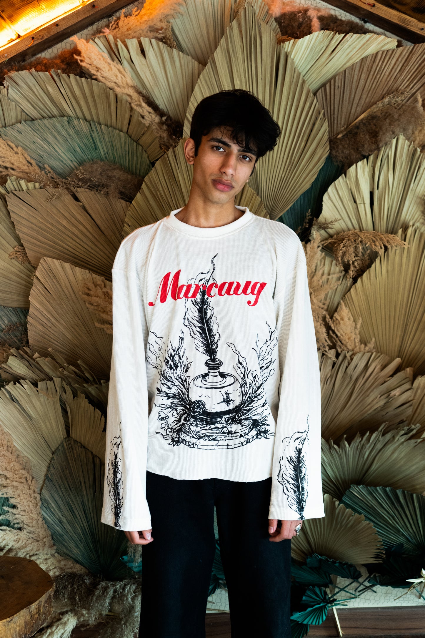 INK & QUILL FULL SLEEVES TEE