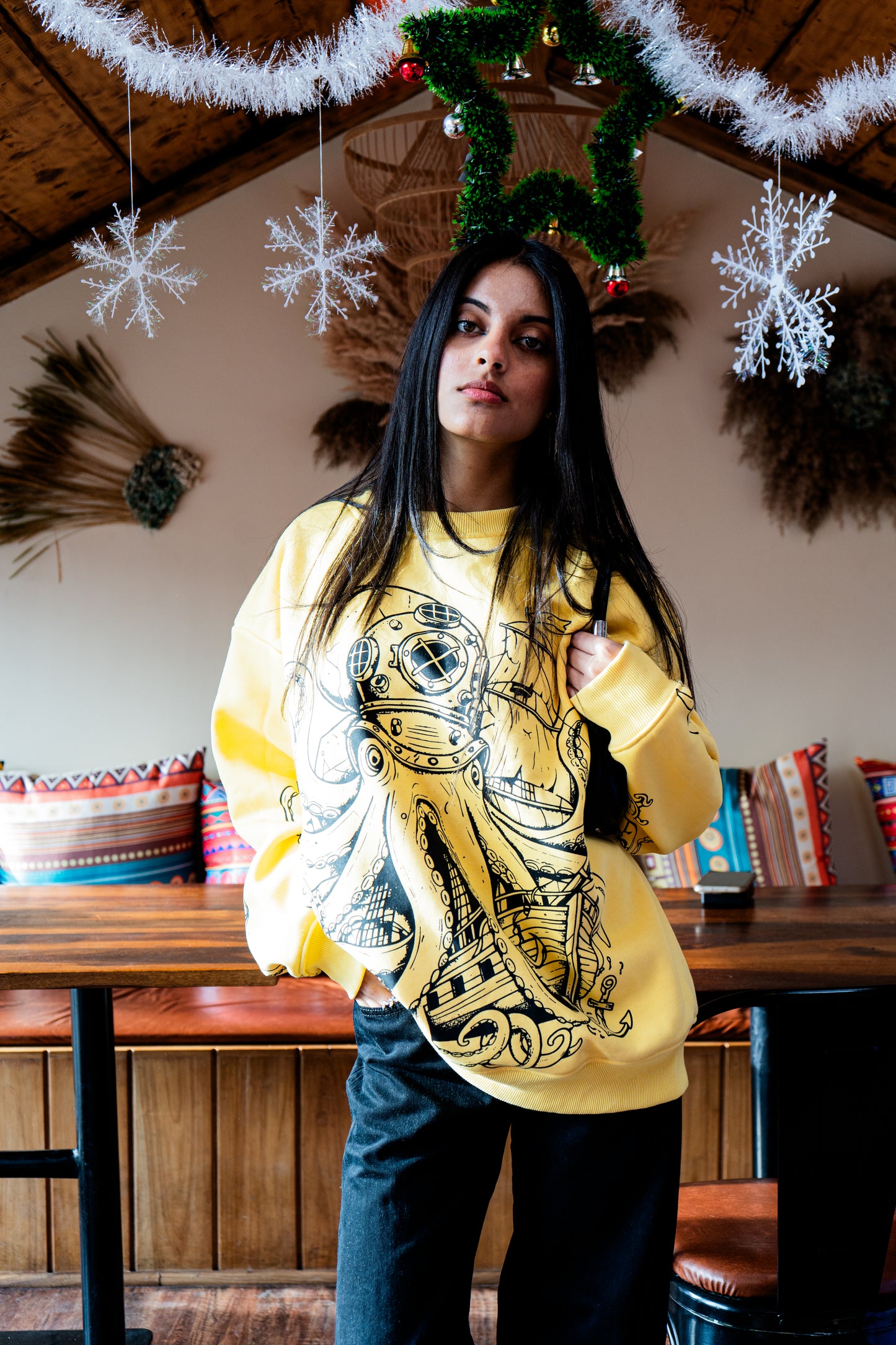 STEAMPUNK OCTOPUS SWEATSHIRT