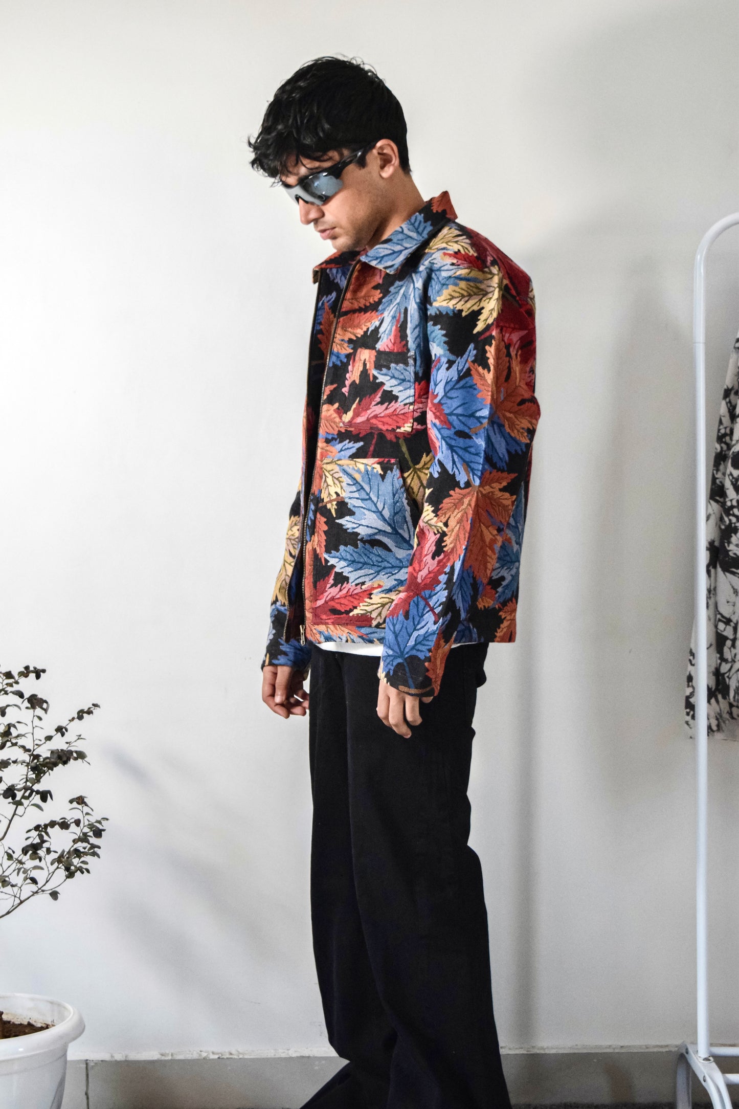 LEAF JACQUARD JACKET